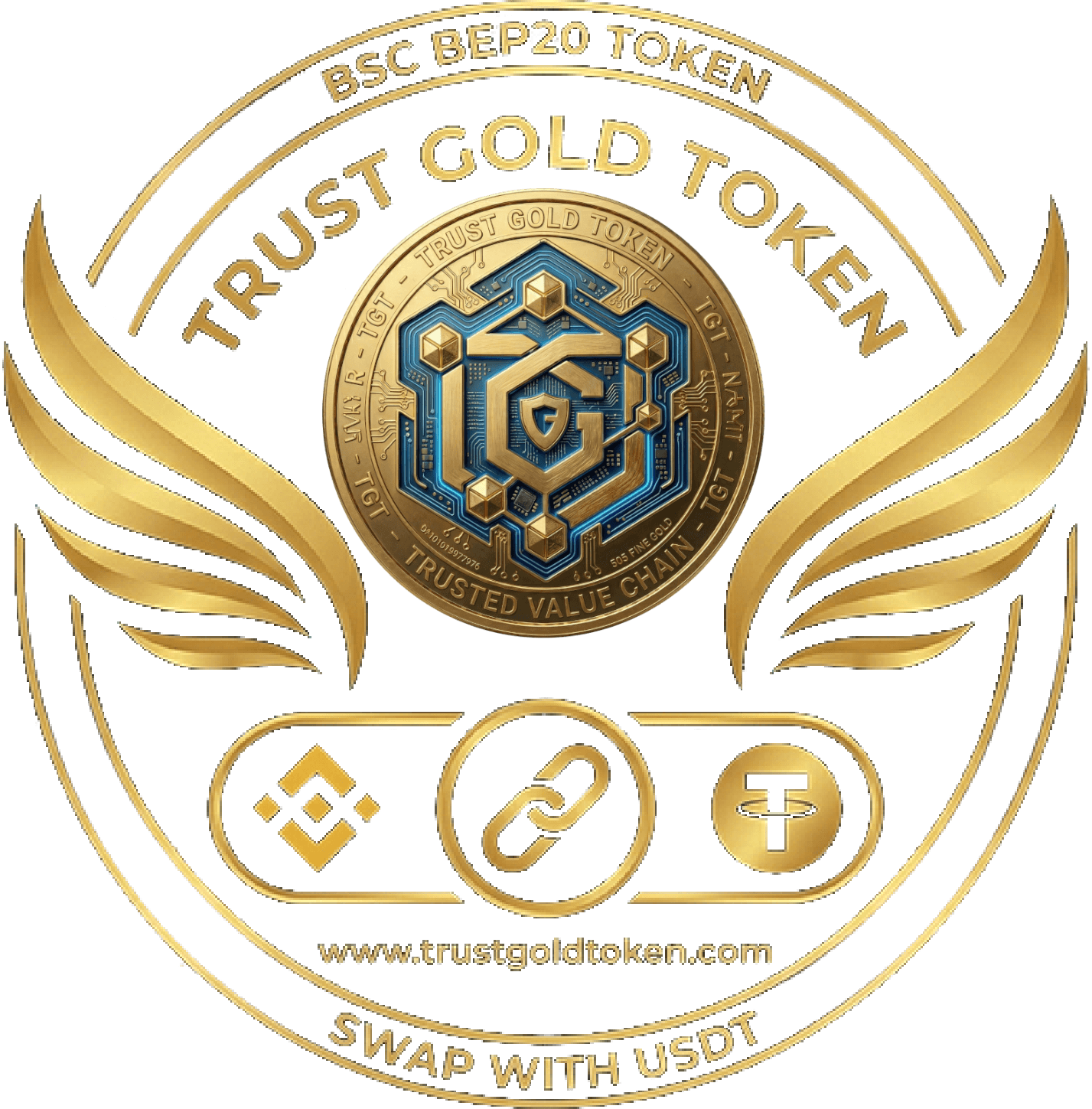 TRUST GOLD TOKEN Hero